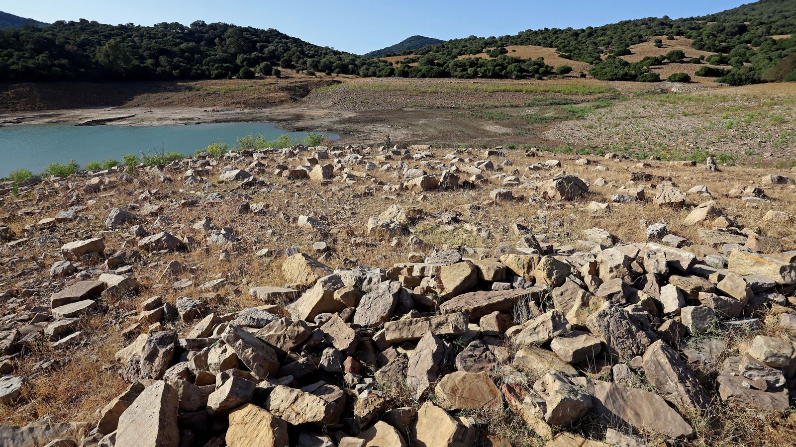 Embalse de Guadarranque en Castellar