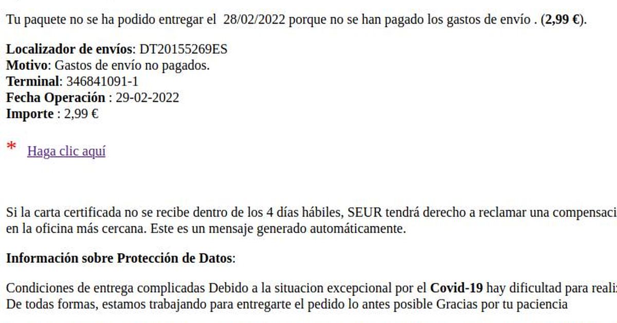La Guardia Civil alerta de una nueva estafa con mensajes fraudulentos