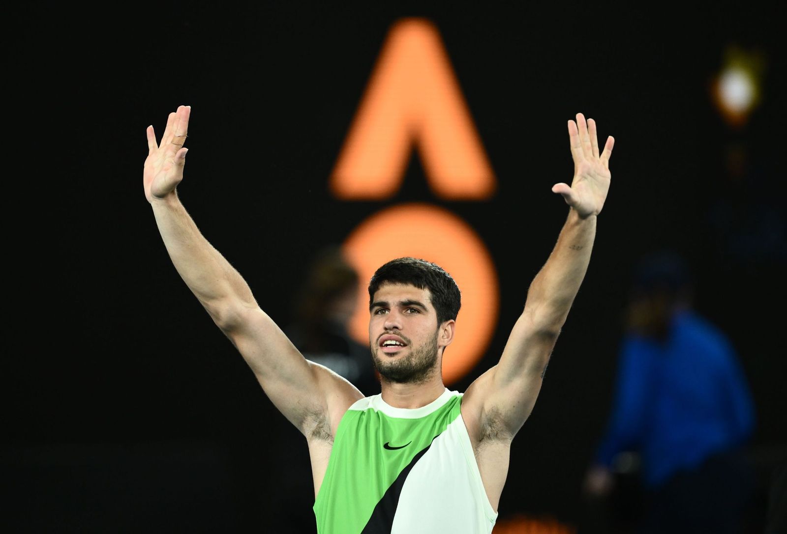 Las fotos de Alcaraz y del resto de cuartos de final de Australia