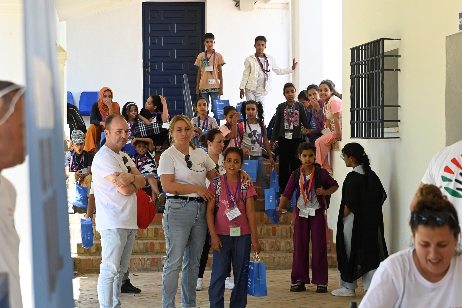 La llegada de los niños saharauis a Córdoba, en imágenes