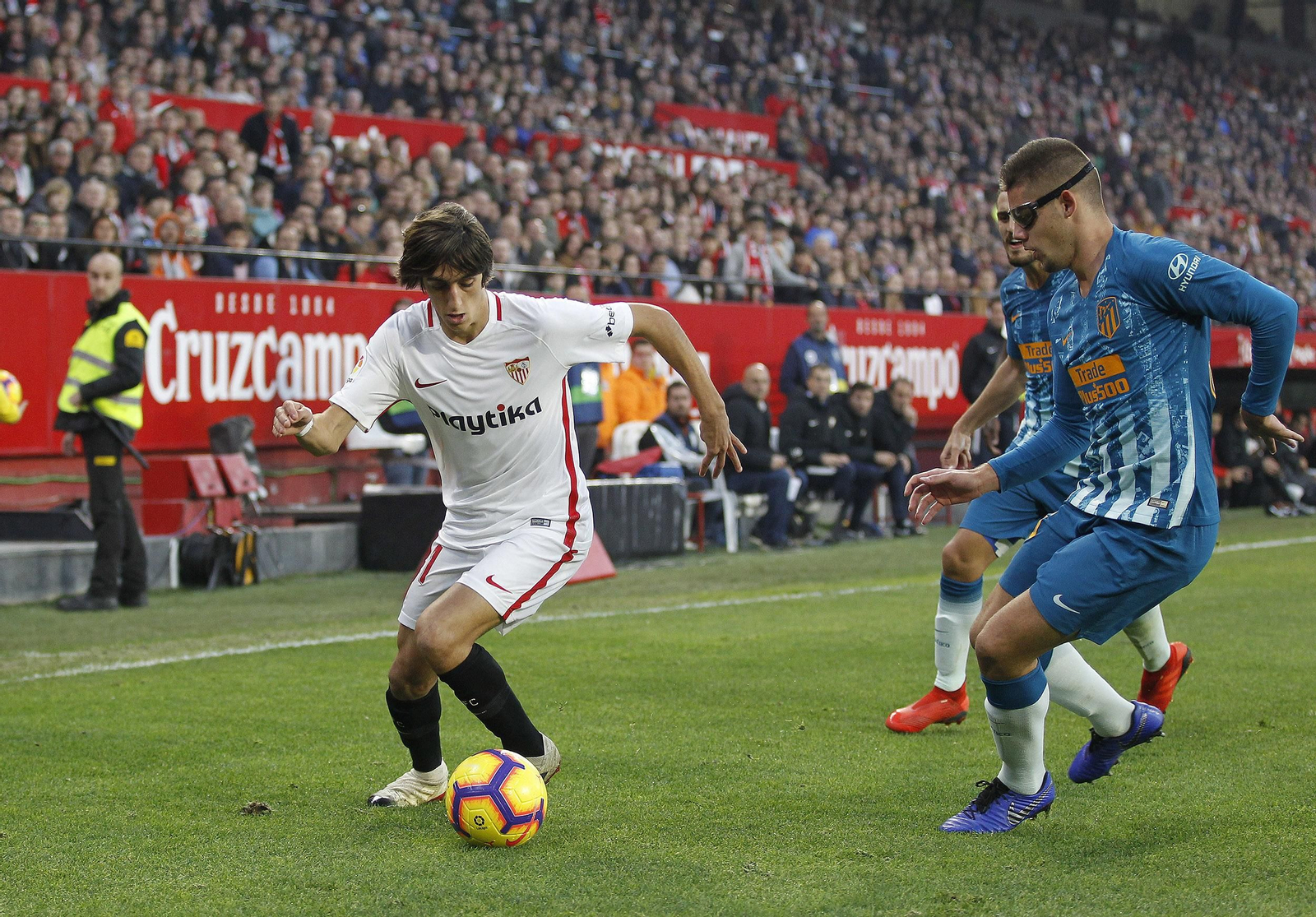 El Sevilla FC-Atlético de Madrid, en imágenes
