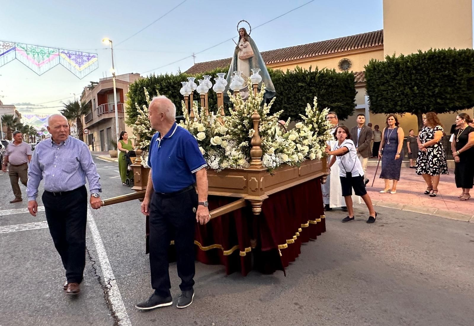 Imagen de archivo de las fiestas de septiembre en Benahadux.