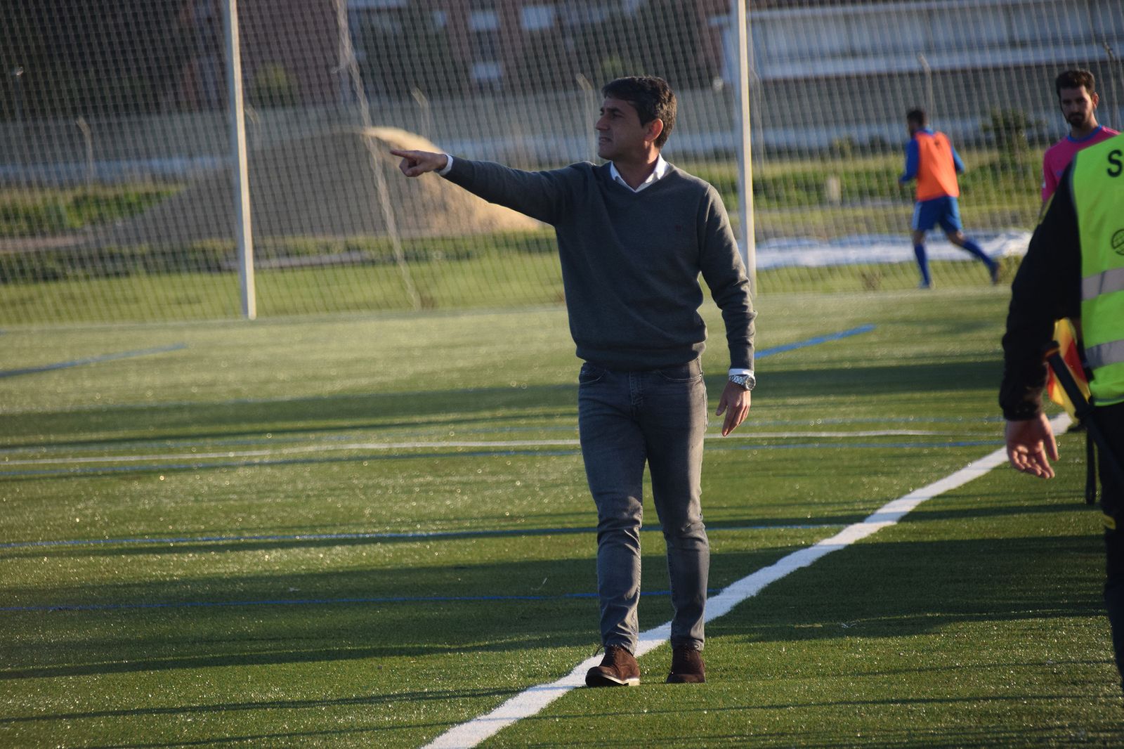 Pepe Masegosa, entrenador del Xerez DFC, ayer en Sevilla.