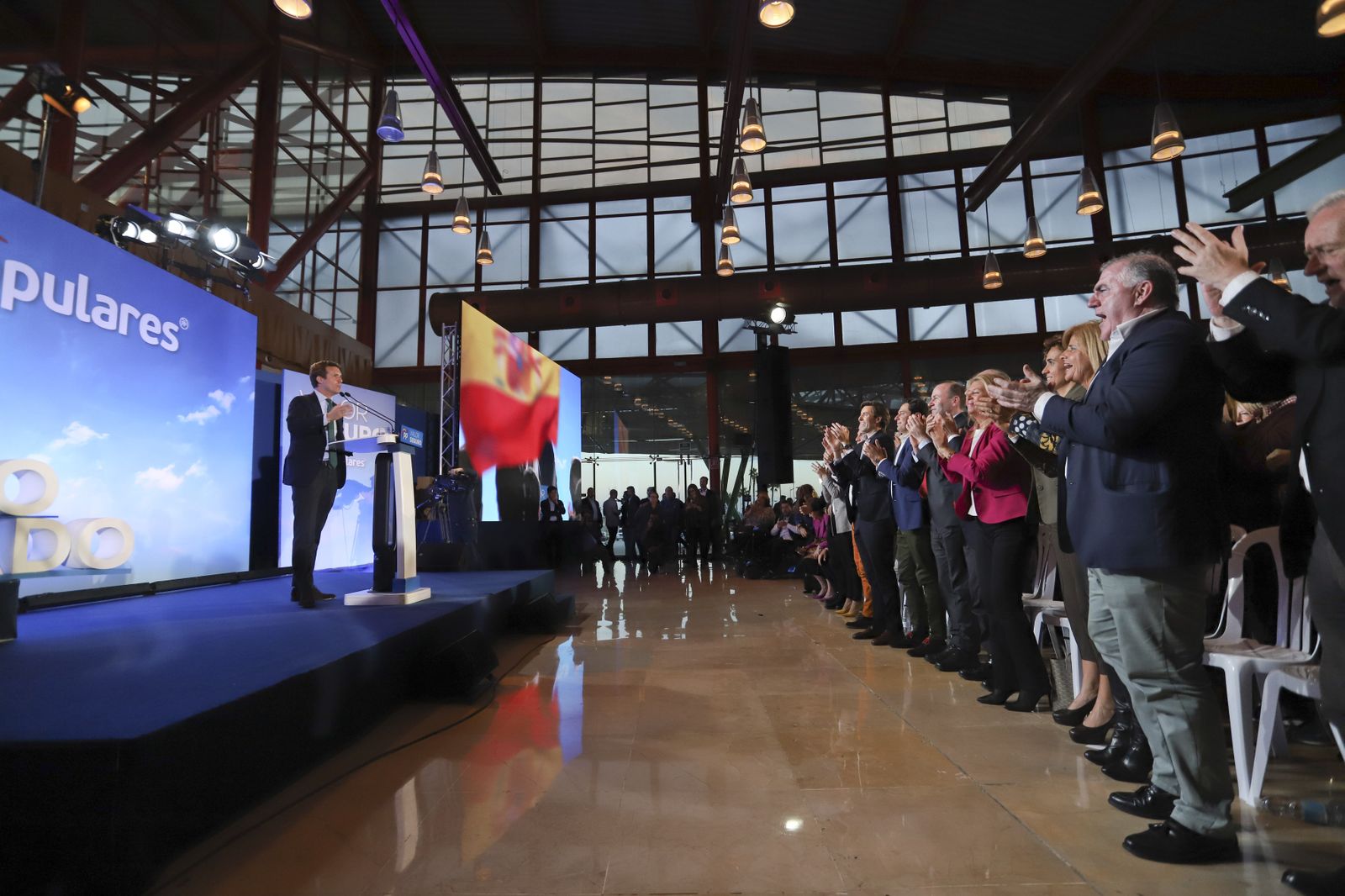 Las fotos del mitin de Pablo Casado en Málaga