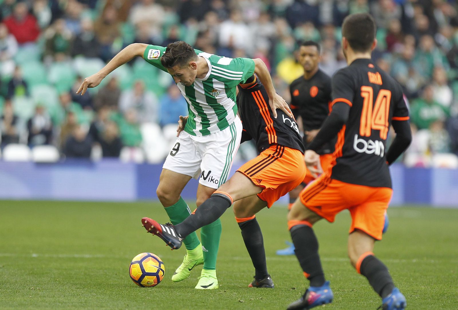 El Betis-Valencia, en imágenes