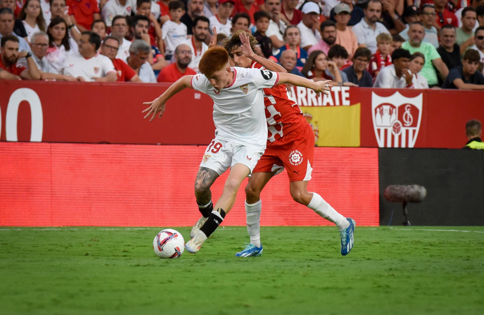 Las imágenes del Sevilla FC - Girona FC