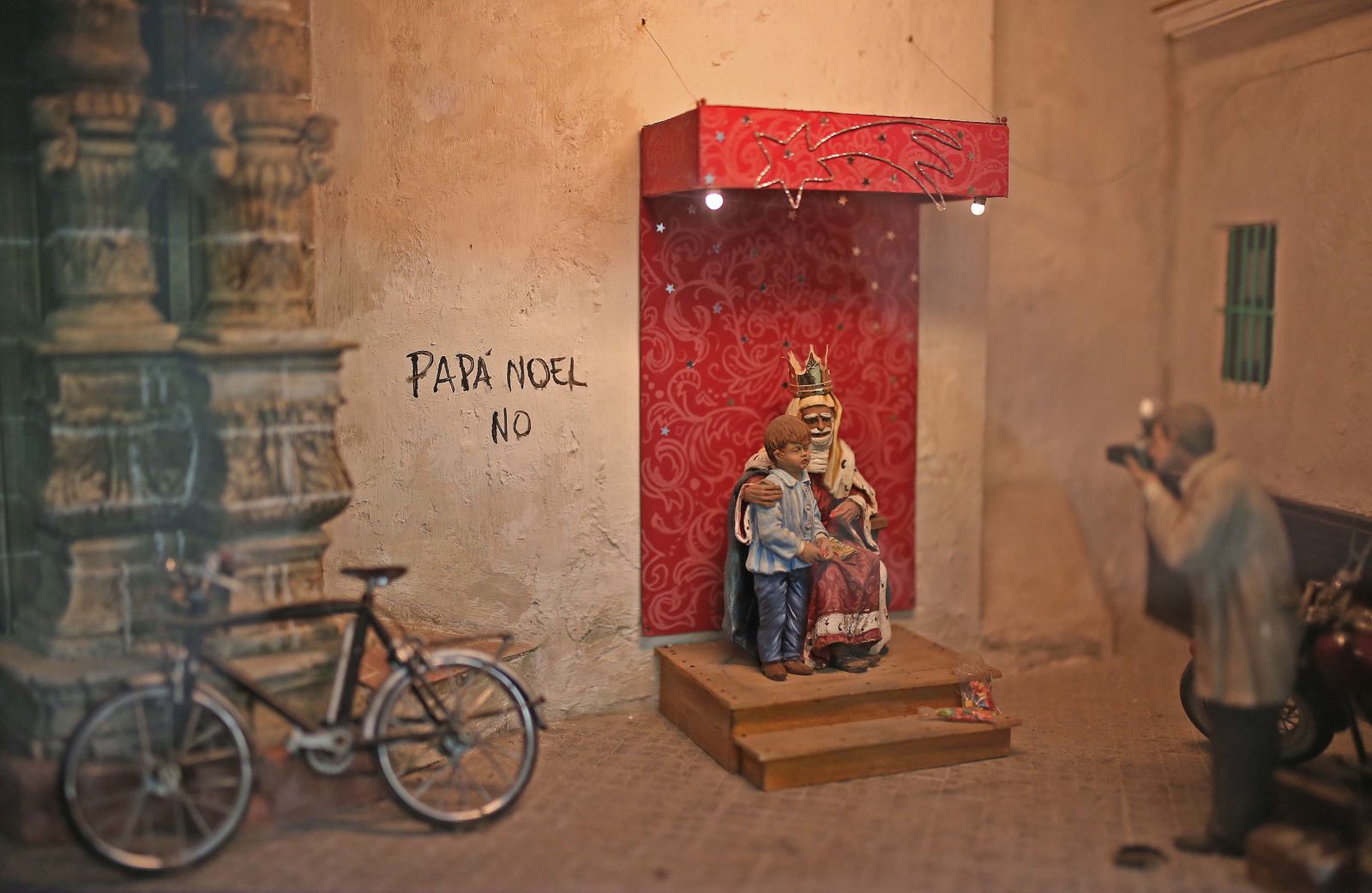 Varios de los Belenes que se pueden visitar los distintos lugares de Jerez