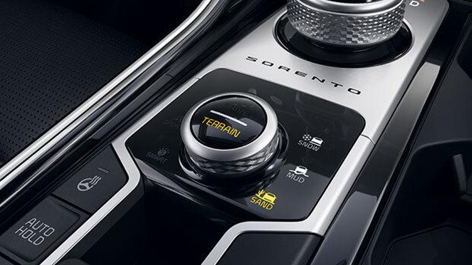 El Terrain Mode optimiza automáticamente el sistema de propulsión para cada situación: ajusta el par motor y su distribución, así como el funcionamiento del control de estabilidad. Arena, barro y nieve, sus tres modos de funcionamiento.