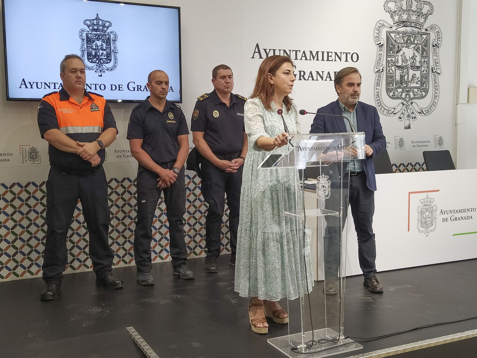 Este será el dispositivo de seguridad en la feria del Corpus de Granada