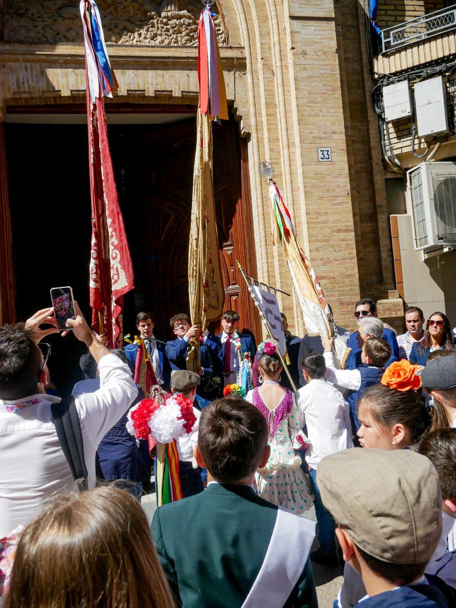En imágenes: Romería escolar en los centros educativos de Andújar