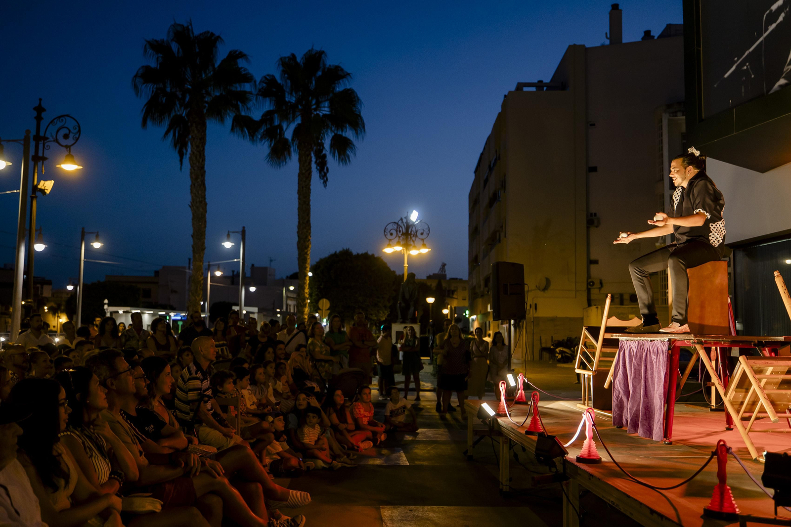 Las imágenes de la Noche Blanca en San Fernando