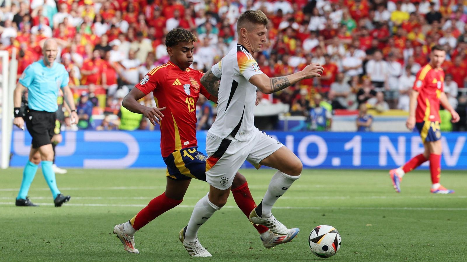 Las mejores fotos del España - Alemania