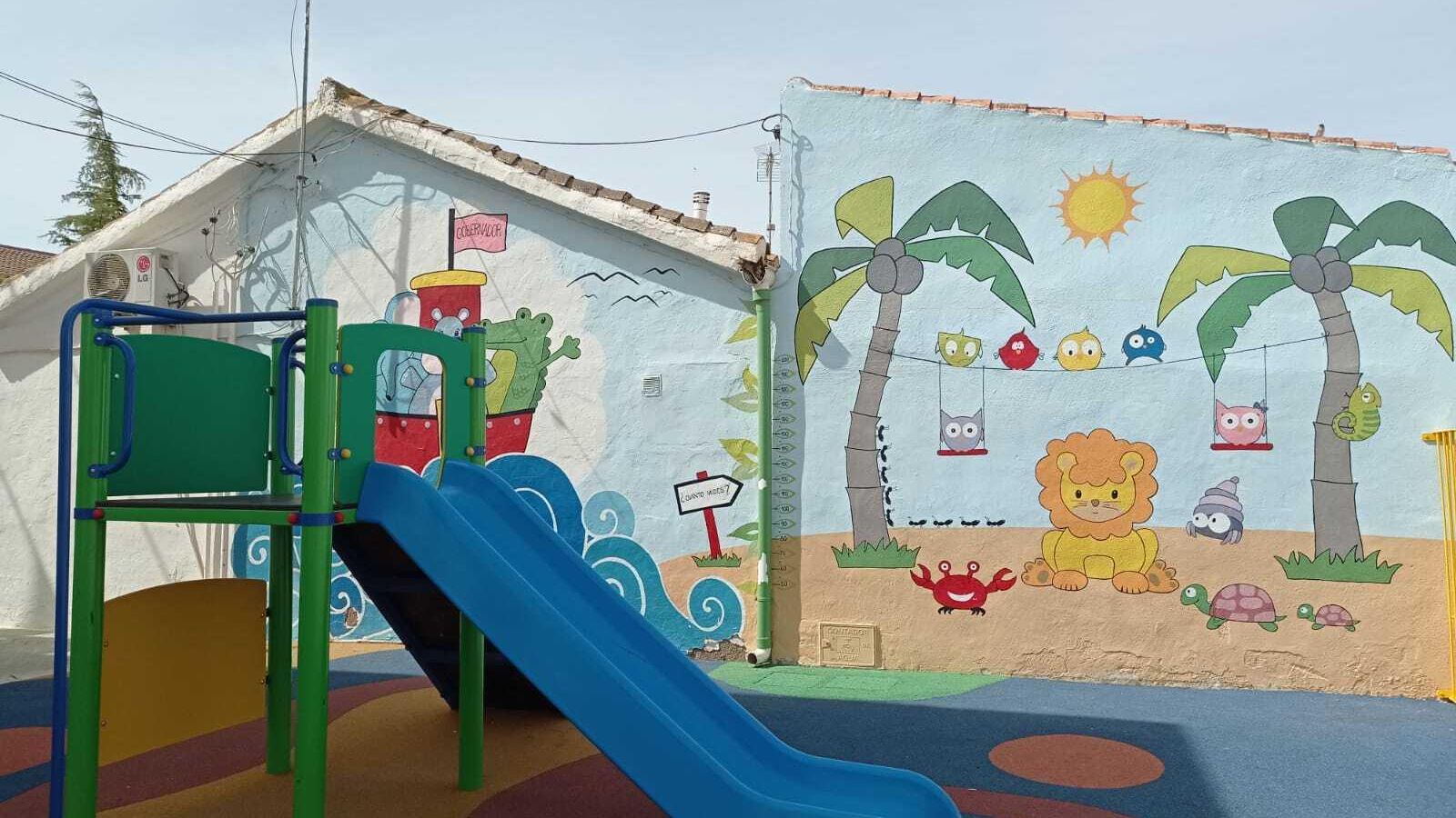 Las instalaciones que se han construido para los niñas y niñas del municipio.