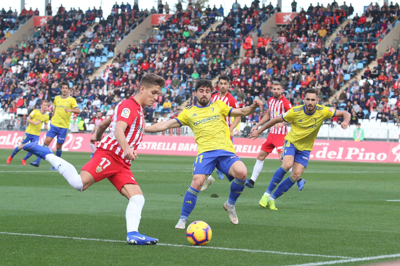 Las imágenes del Almería-Cádiz