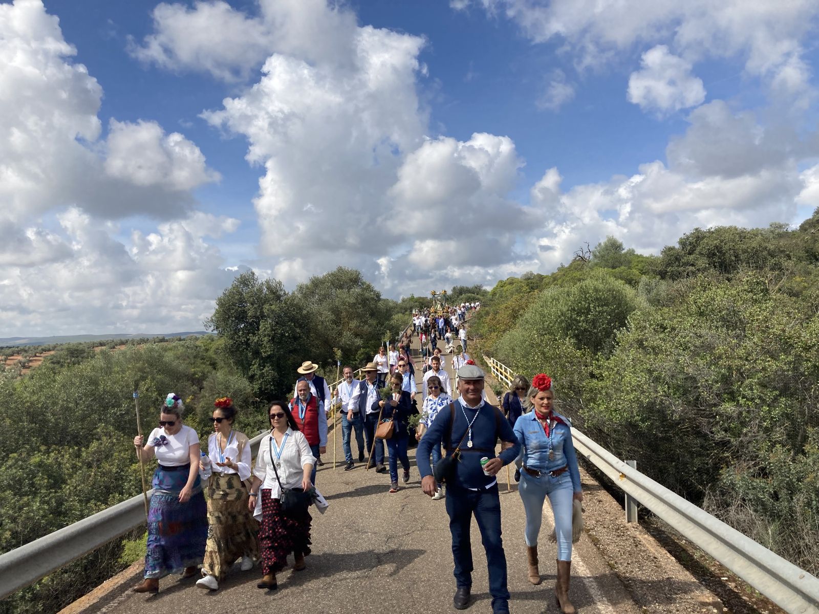 La romería de Veleras de Montoro, en imágenes