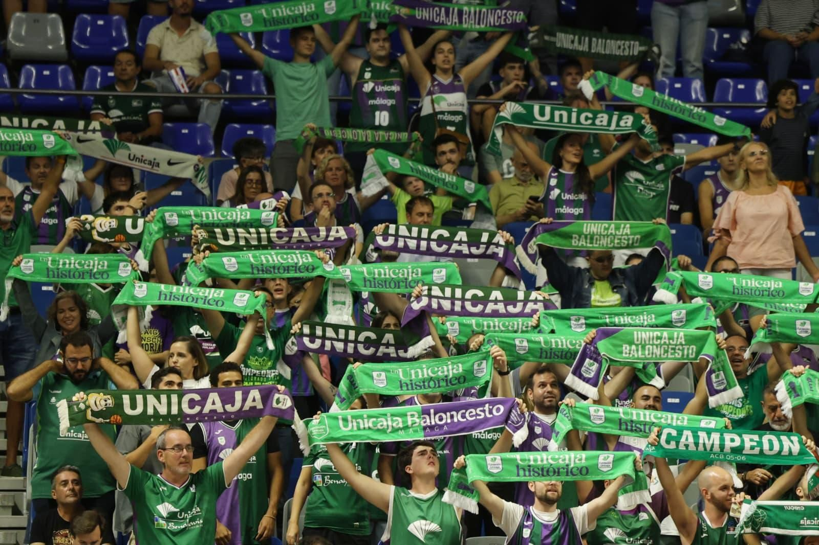 El Unicaja-Mersin, en fotos