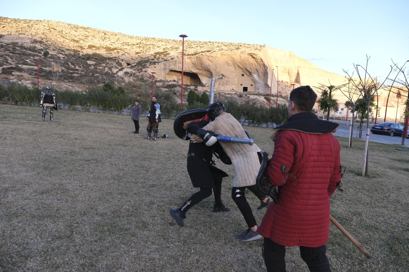 Fotogalería de los combates medievales en Almería