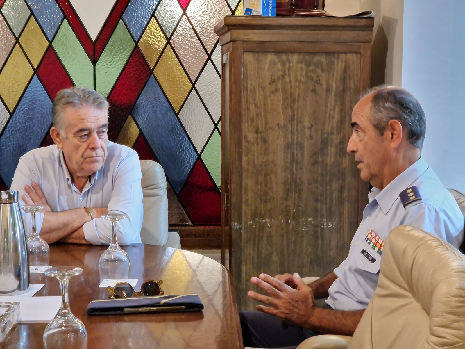 Un momento del encuentro.