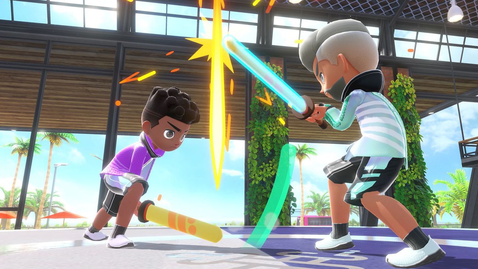 Chambala, la disciplina con espadas, es muy táctica y frenética.