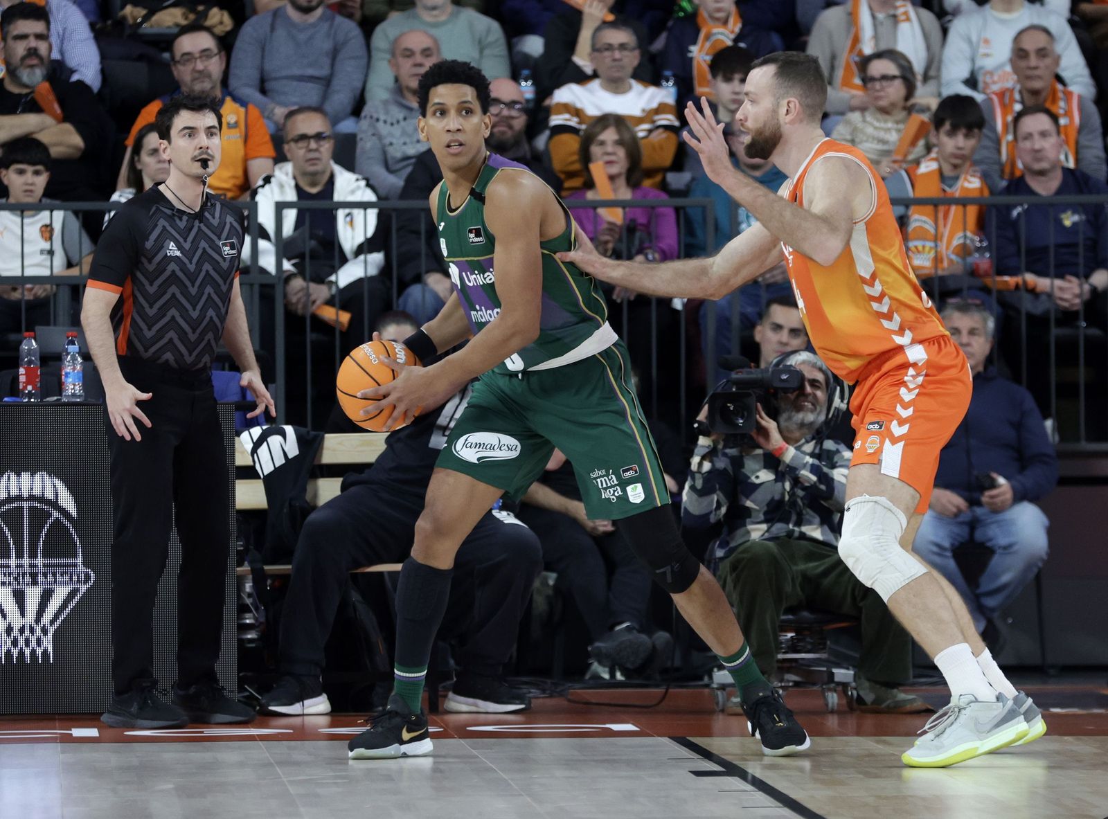 El Valencia Basket-Unicaja, en fotos