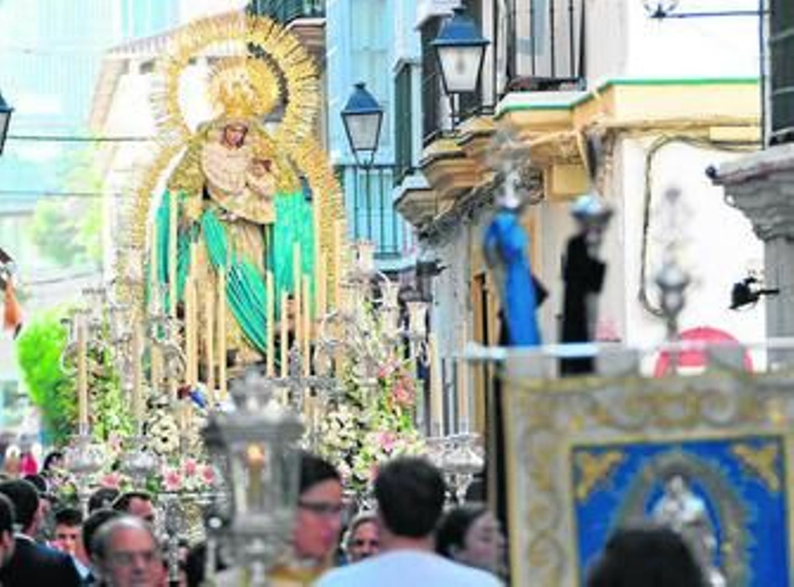 La Virgen de los Desamparados, de la Castrense, será la que abra el rosario del 4 de mayo.