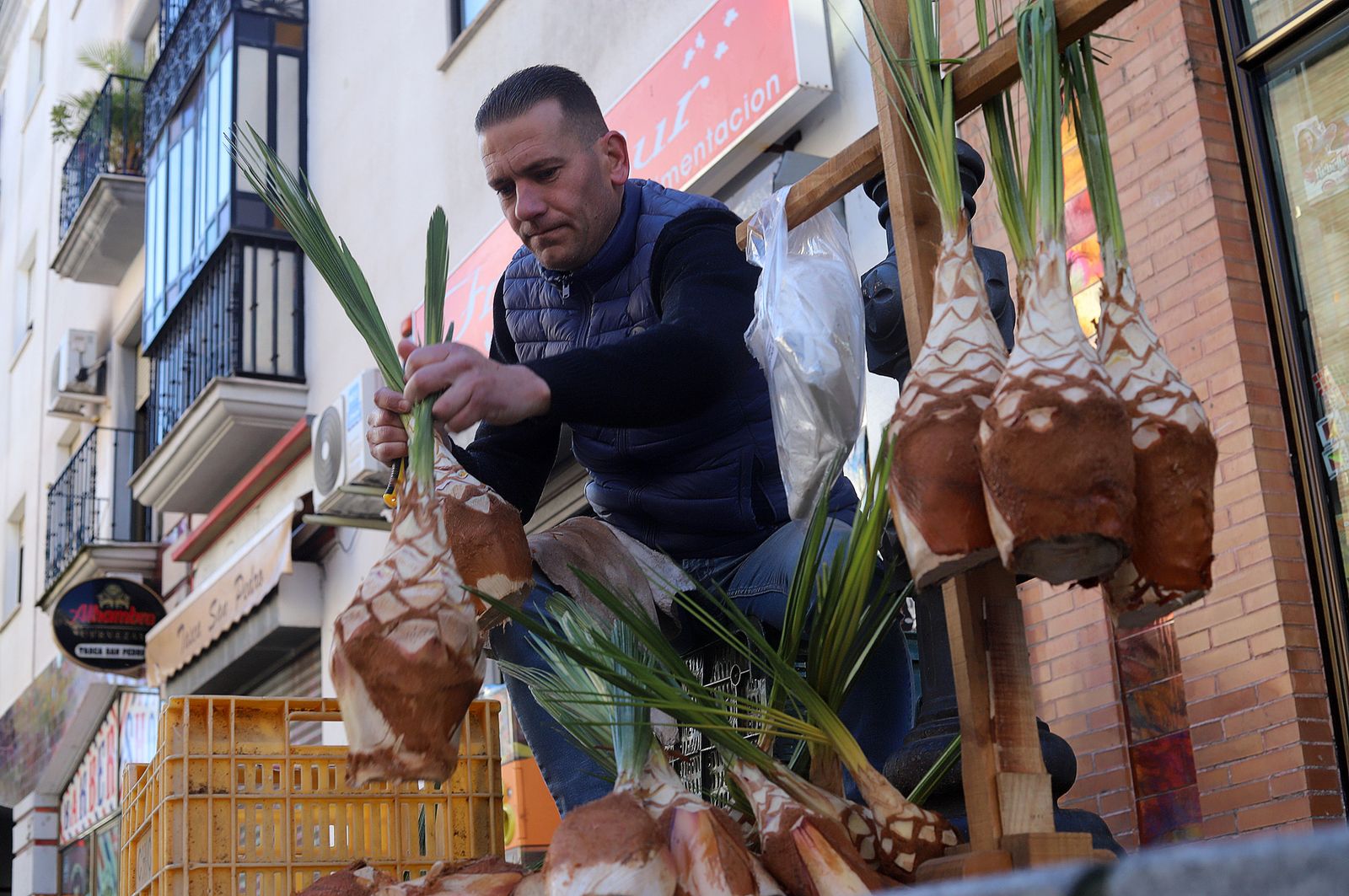 Imágenes de la procesión de San Sebastián en Huelva