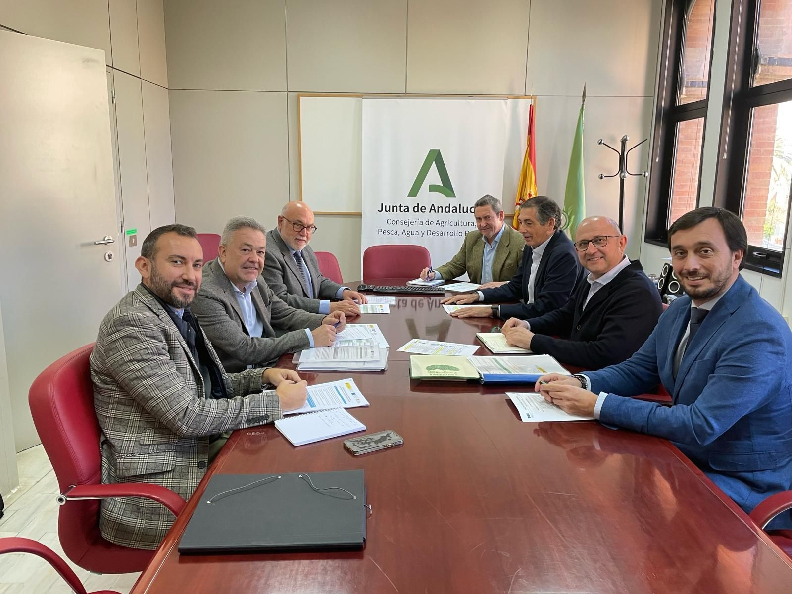 Momento de la reunión.