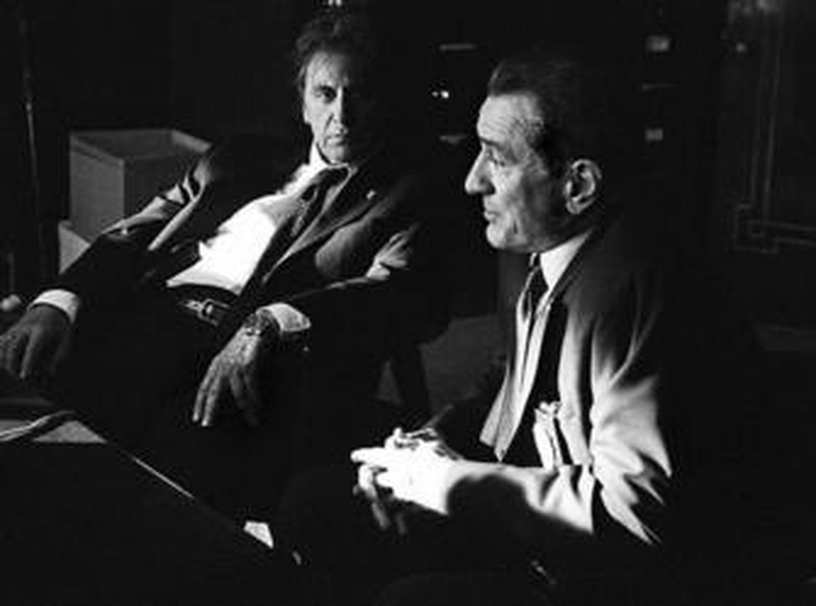 Al Pacino y Robert de Niro, dos grandes talentos en 'Asesinato justo'.
