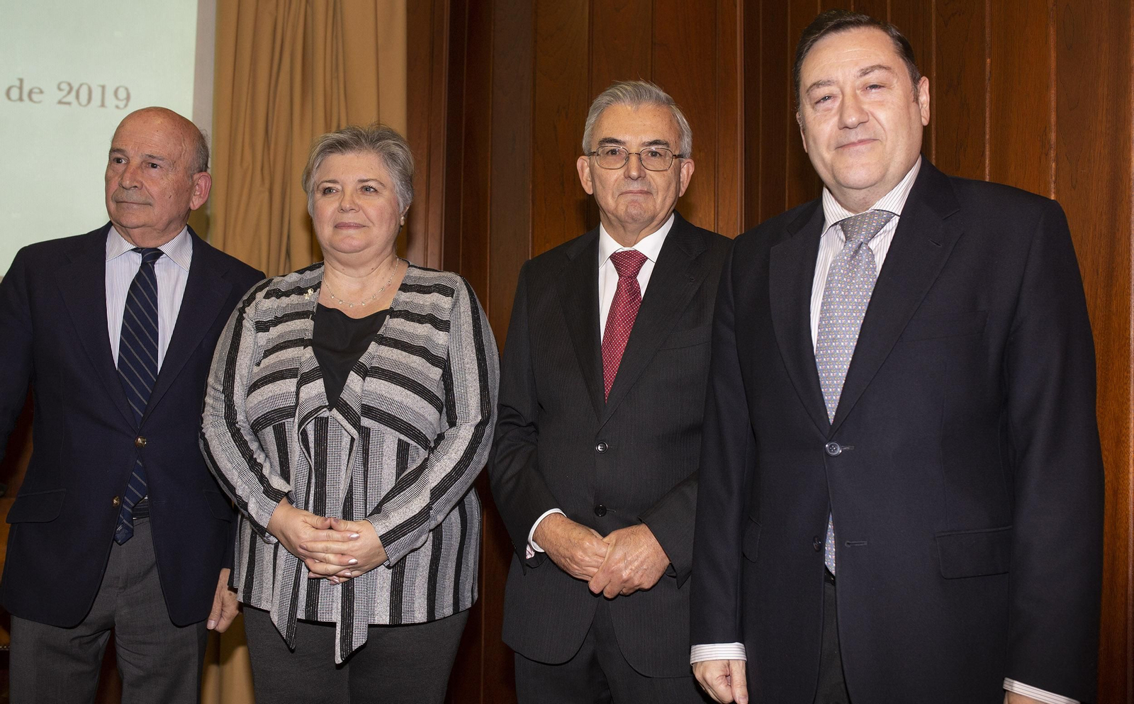 Julio Cuesta, Rosa García Perea, José Joaquín León y José Roda Peña.