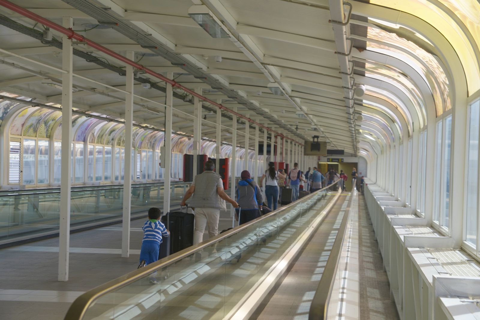 Fotos del atraque del buque Ciudad de Malaga