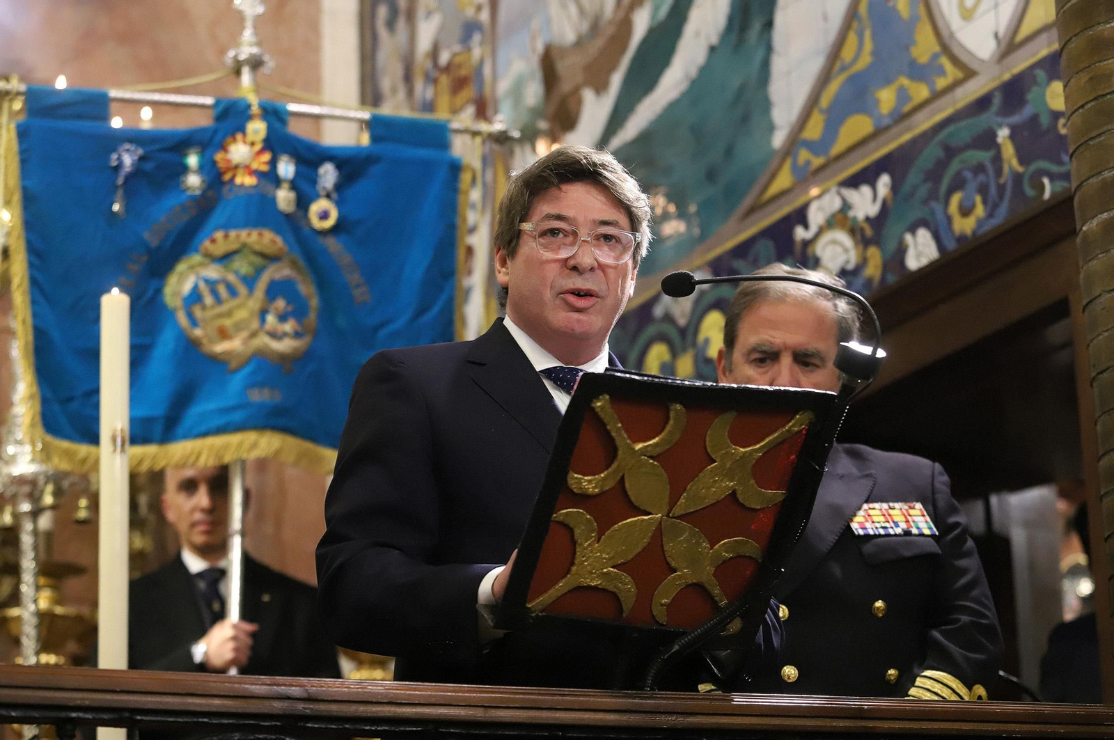 Imágenes de la rememoración del Voto Colombino en el santuario de La Cinta