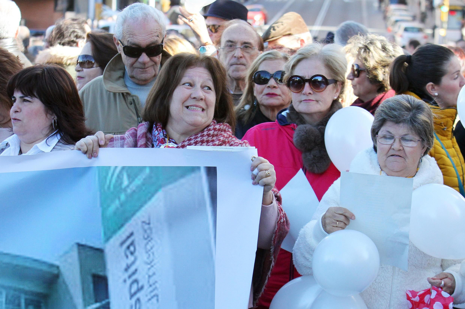La marea blanca, en Huelva