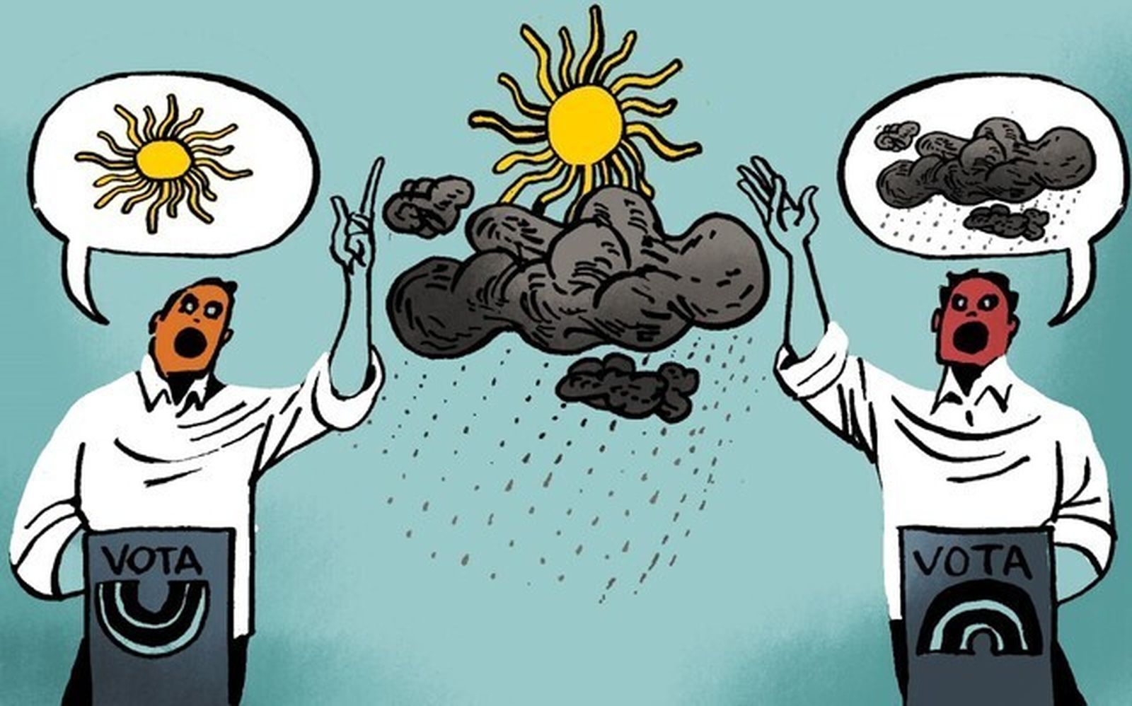 Optimismo 'versus' miedo