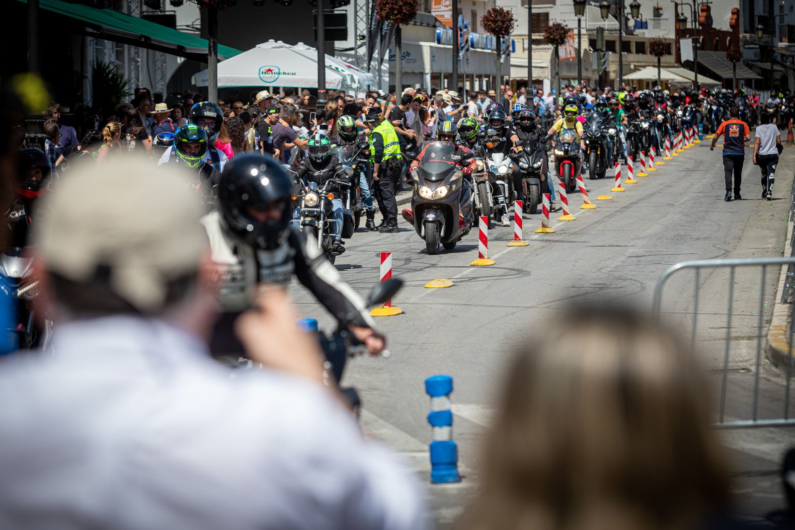 Imágenes de la motorada en El Puerto