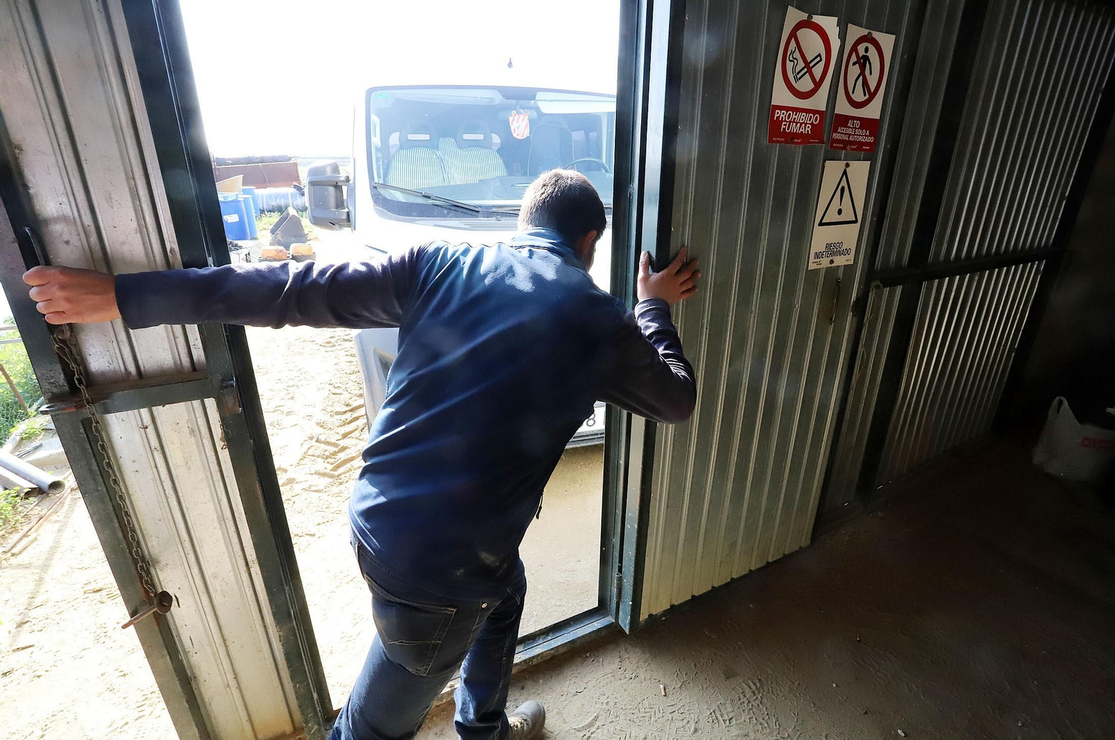 Imágenes de la realidad del trabajo en el campo