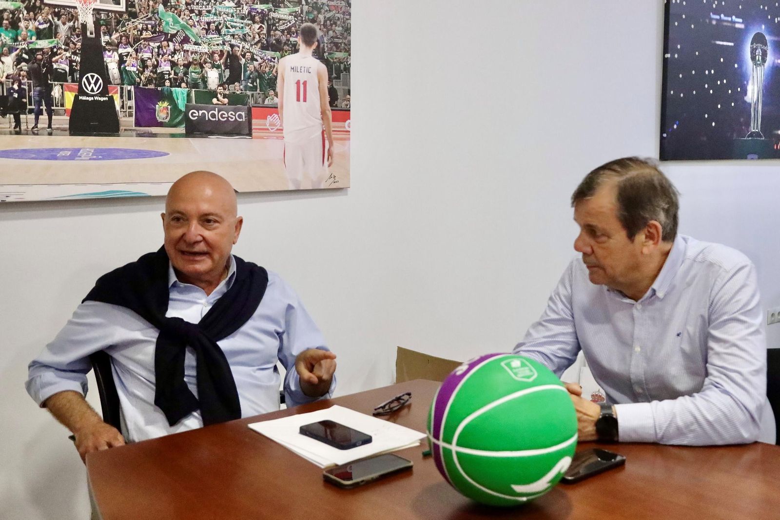 La entrevista a López Nieto y Juanma Rodríguez, en fotos
