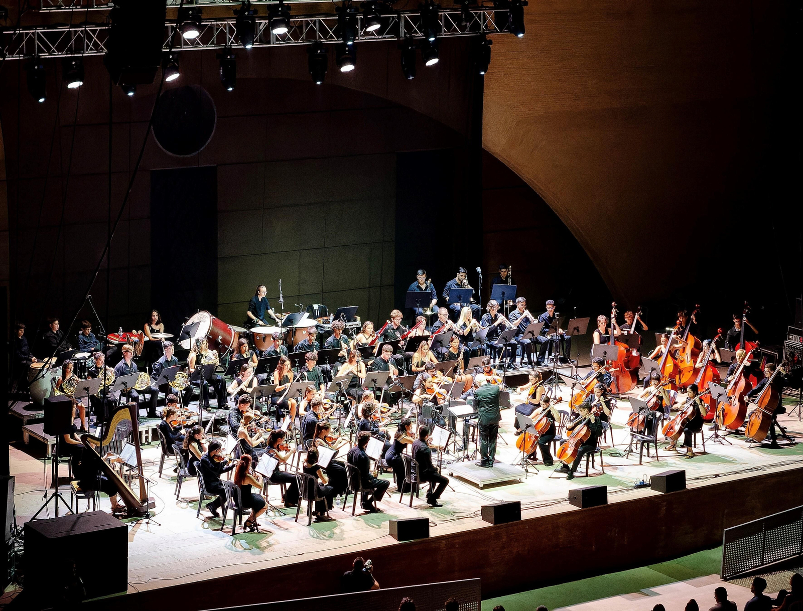 Una imagen de la Joven Orquesta Sinfónica de Sevilla.