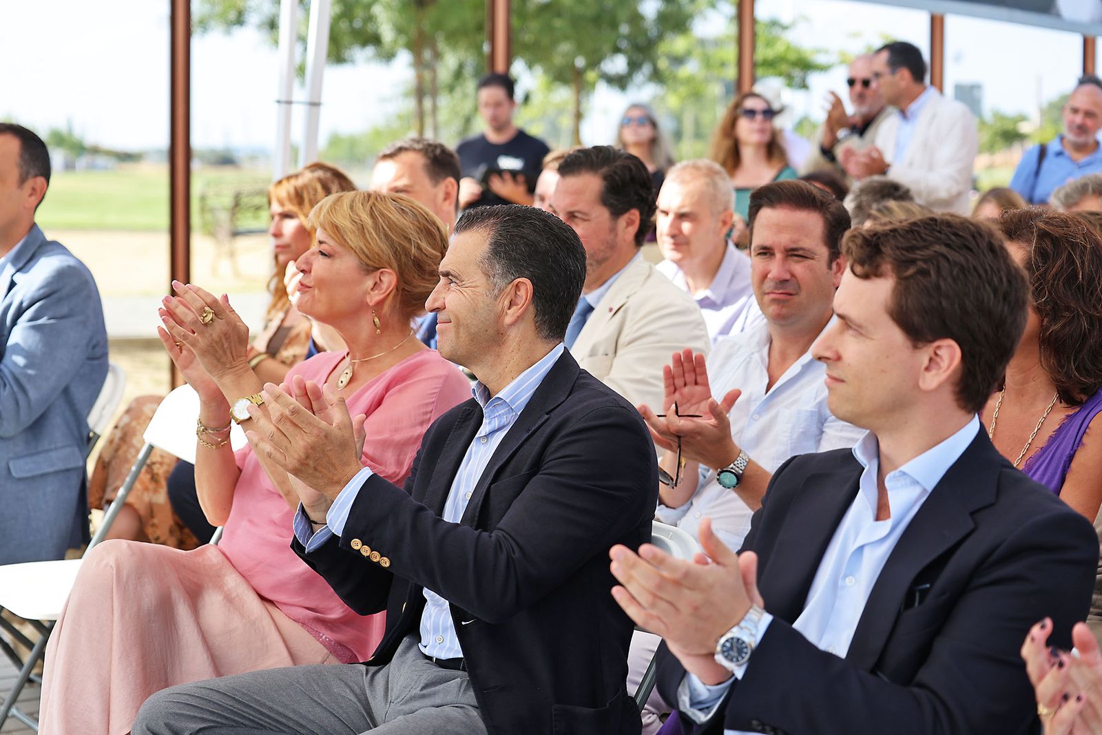 Imágenes del inicio de las obras de urbanización del Ensanche Sur