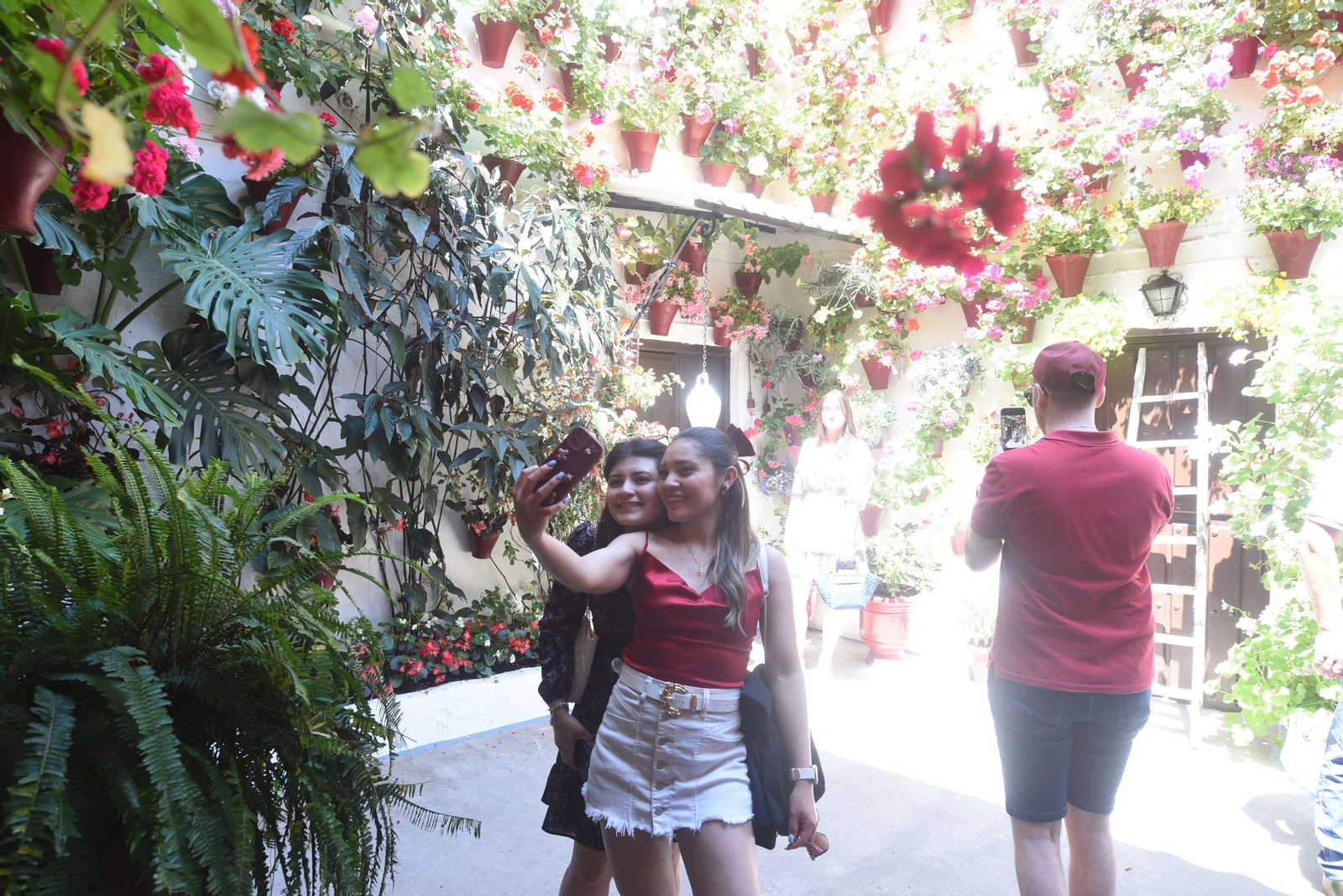 El último sábado de Patios de Córdoba en Alcázar Viejo, en imágenes