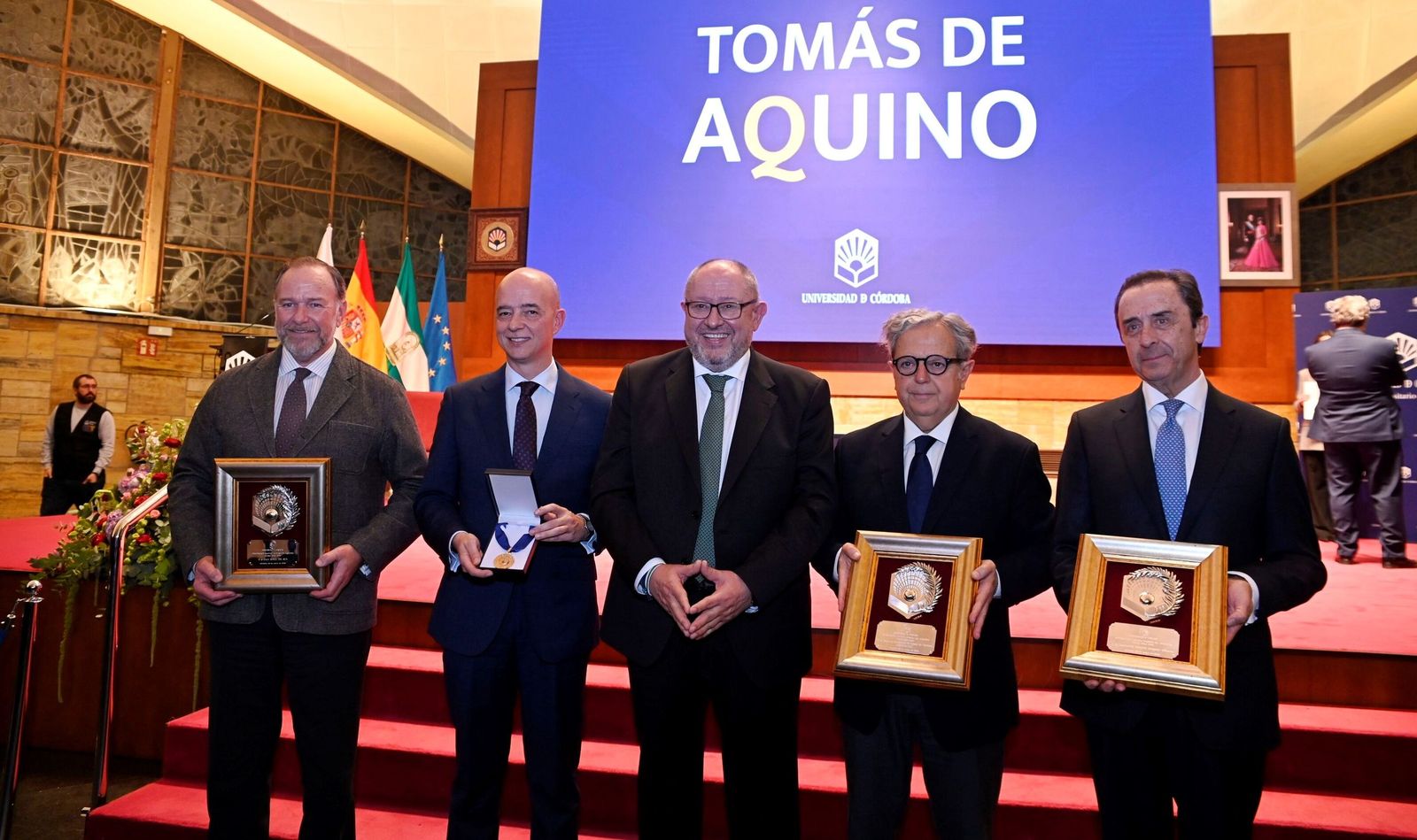 La entrega de los Premios Tomás de Aquino de la Universidad de Córdoba, en imágenes