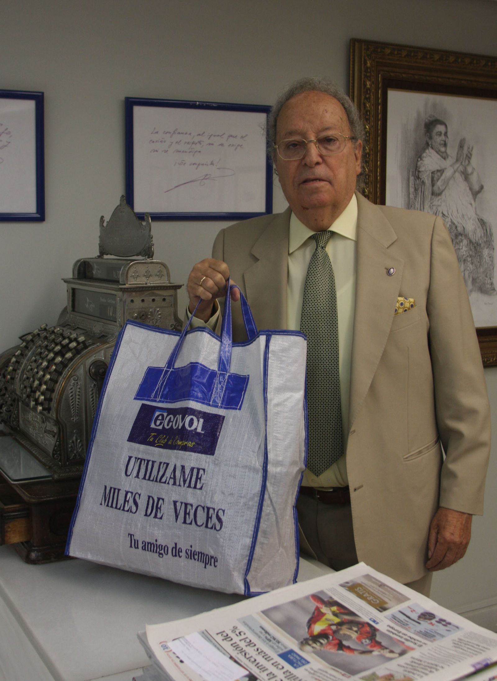 Valentín Álvarez Vigil, en 2009.
