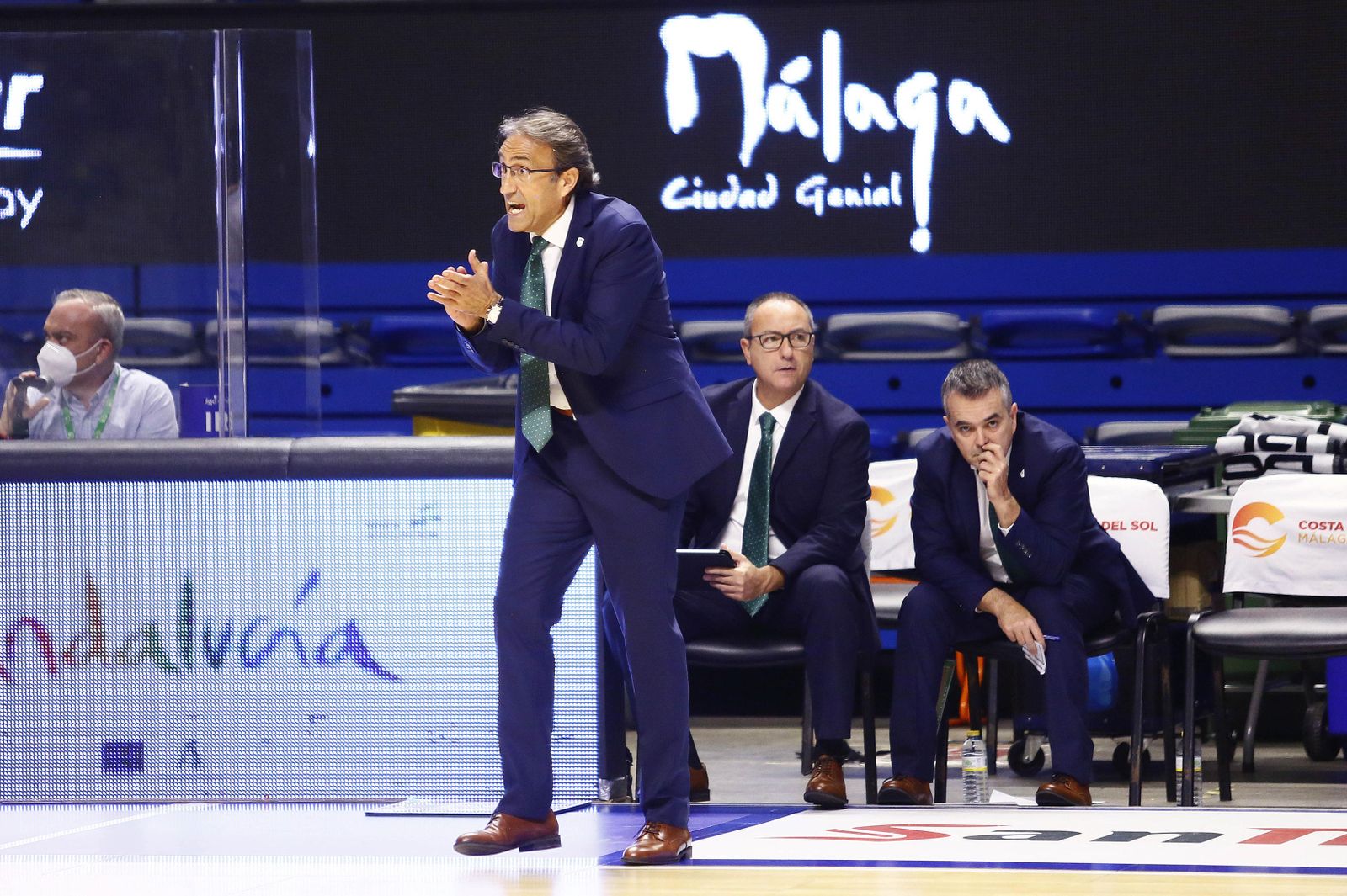 El Unicaja-Obradoiro, en fotos