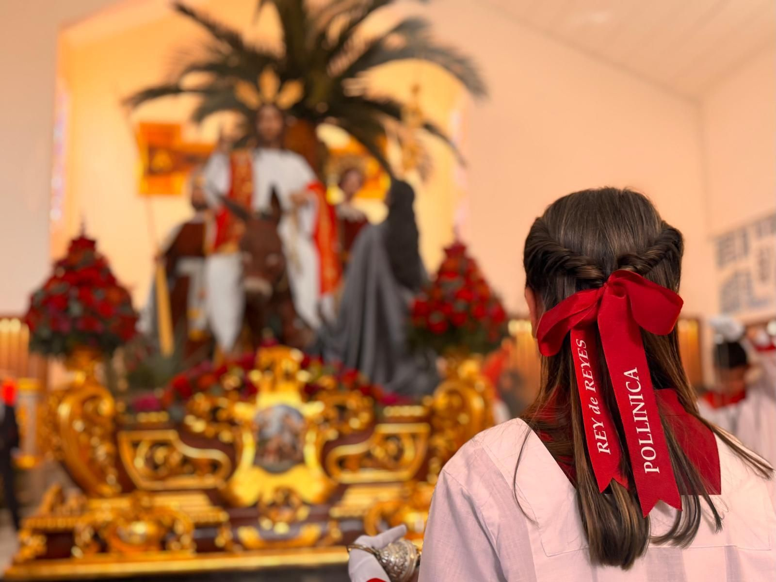 Exaltación en El Boquetillo de Fuengirola con la salida de La Pollinica Exaltación en El Boquetillo de Fuengirola con la salida de La Pollinica