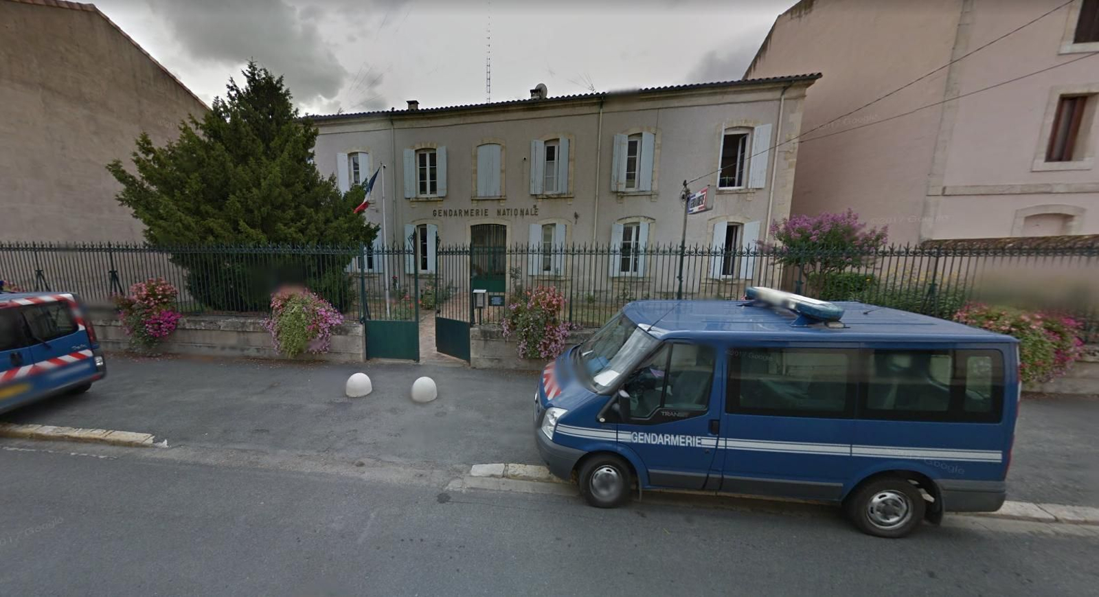 Gendarmería de Tonneins, en el suroeste de Francia