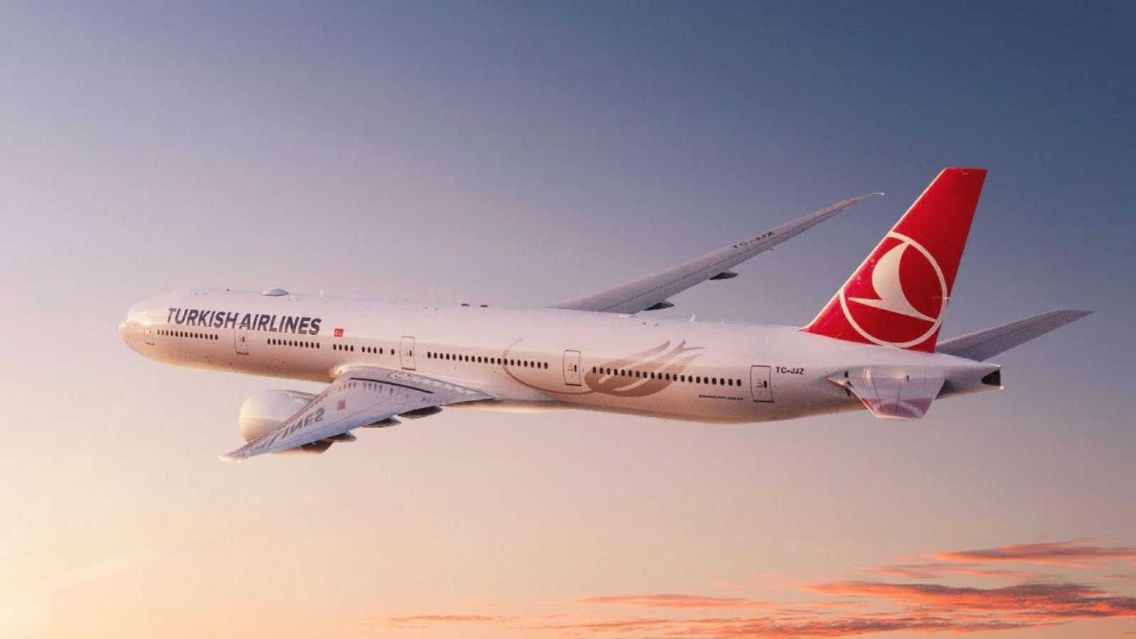 Avión de Turkish Airlines.