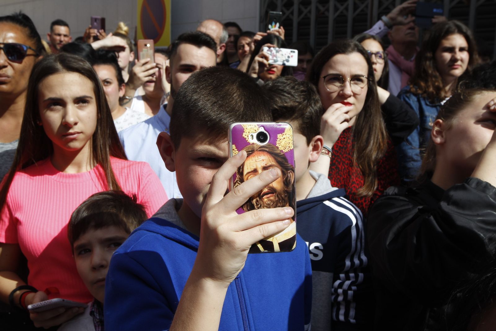 Imágenes de la Procesión de Coronación. Barrio de Los Molinos. Semana Santa Almería 2019