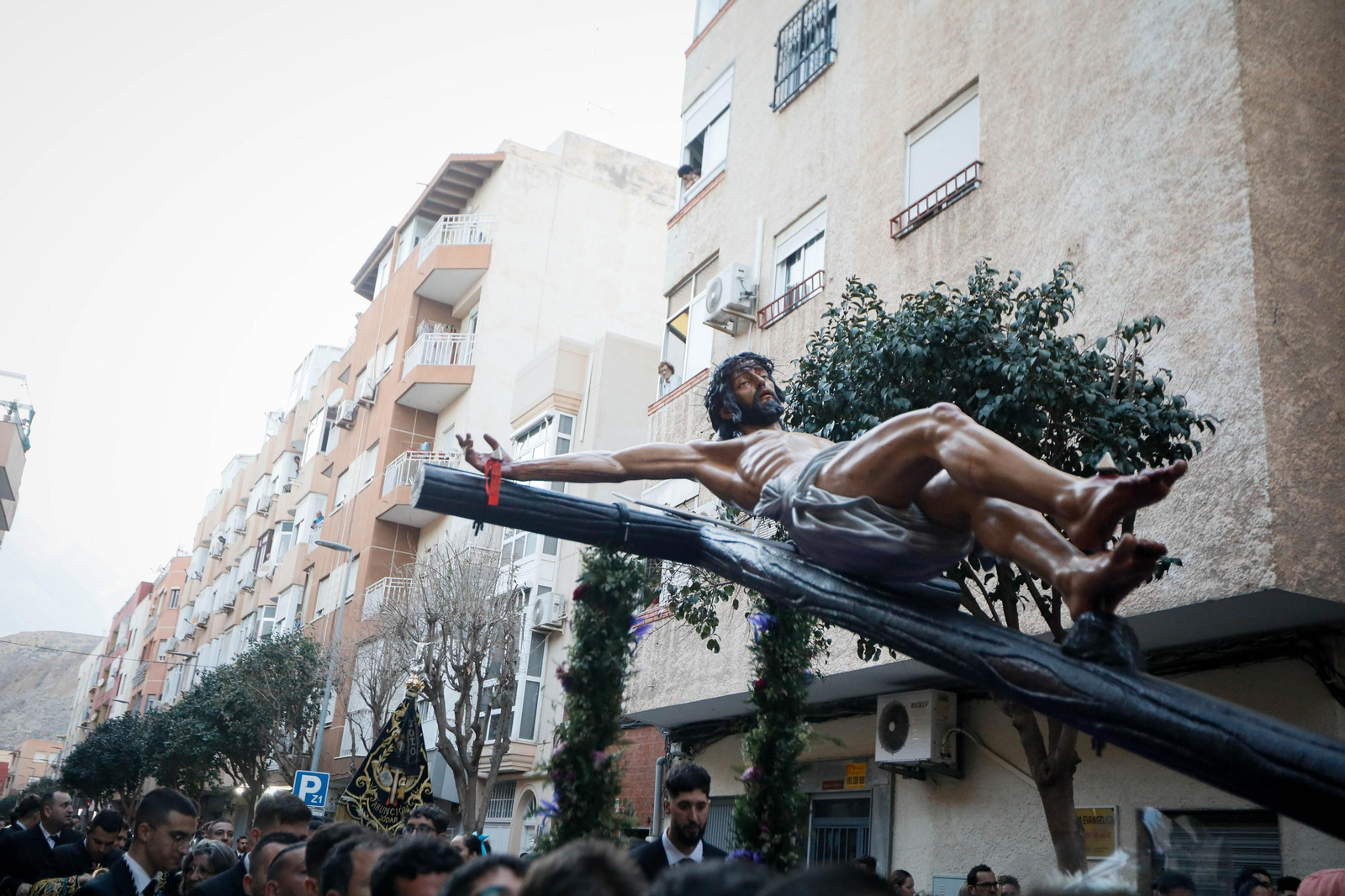 La procesión del Calvario, en imágenes