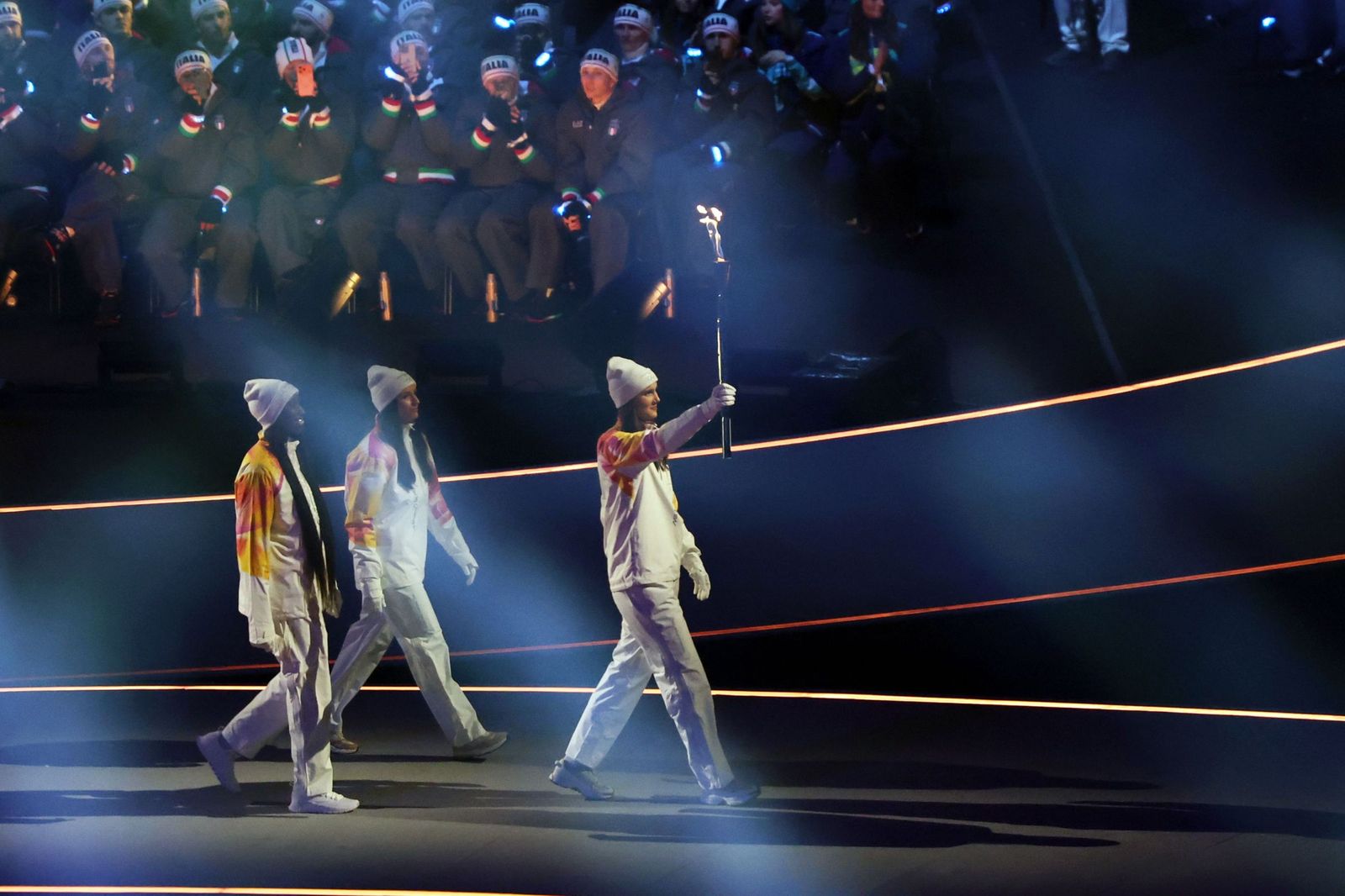 Las fotos de la inauguración de los Juegos Olímpicos de invierno de 2026