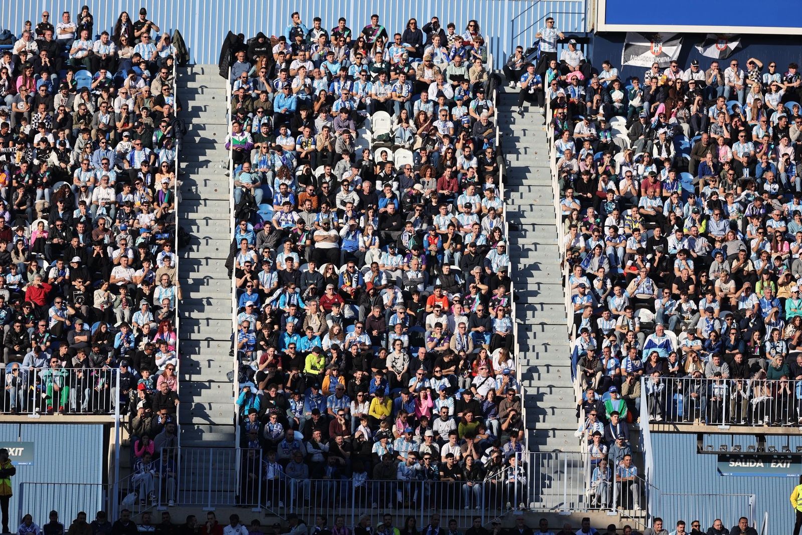 Búscate en las gradas en el Málaga CF-Ceuta