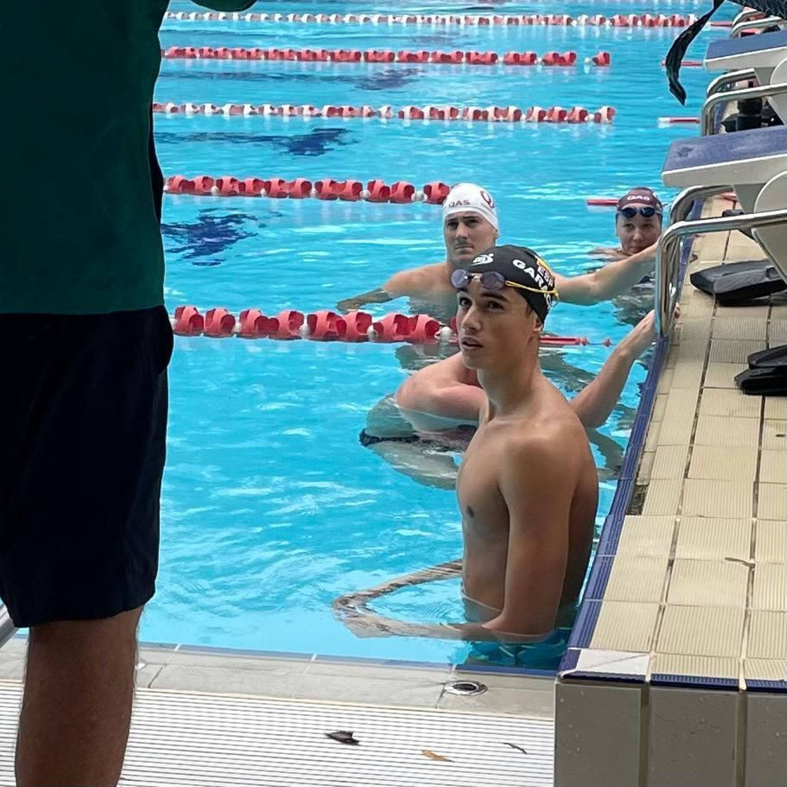 Carlos Garach, en el mundial de piscina corta en Melbourne. Carlos Garach, en el mundial de piscina corta en Melbourne.